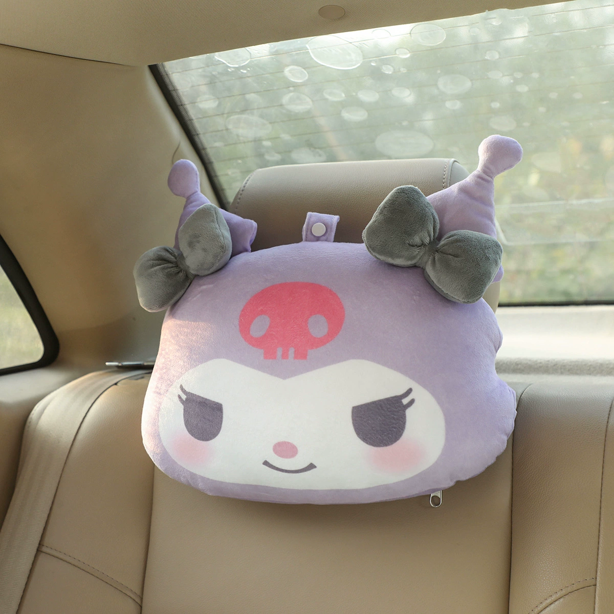 卡通 Coolome Melody foam particle dual-purpose car headrest portable printed U-shaped pillow two-in-one