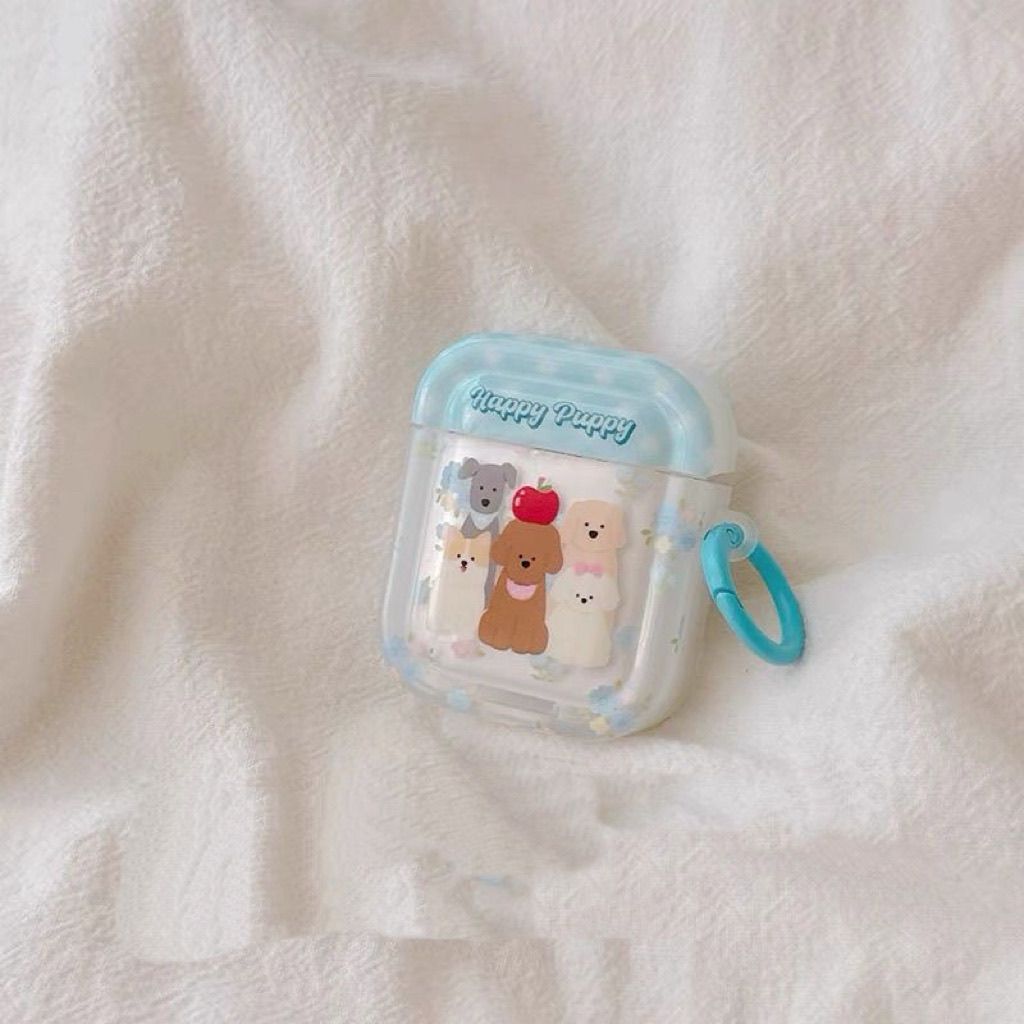 Flores para cachorros AirPods 4 generación 5 generación Bluetooth auriculares cubierta Apple Airpodspro3 cubierta