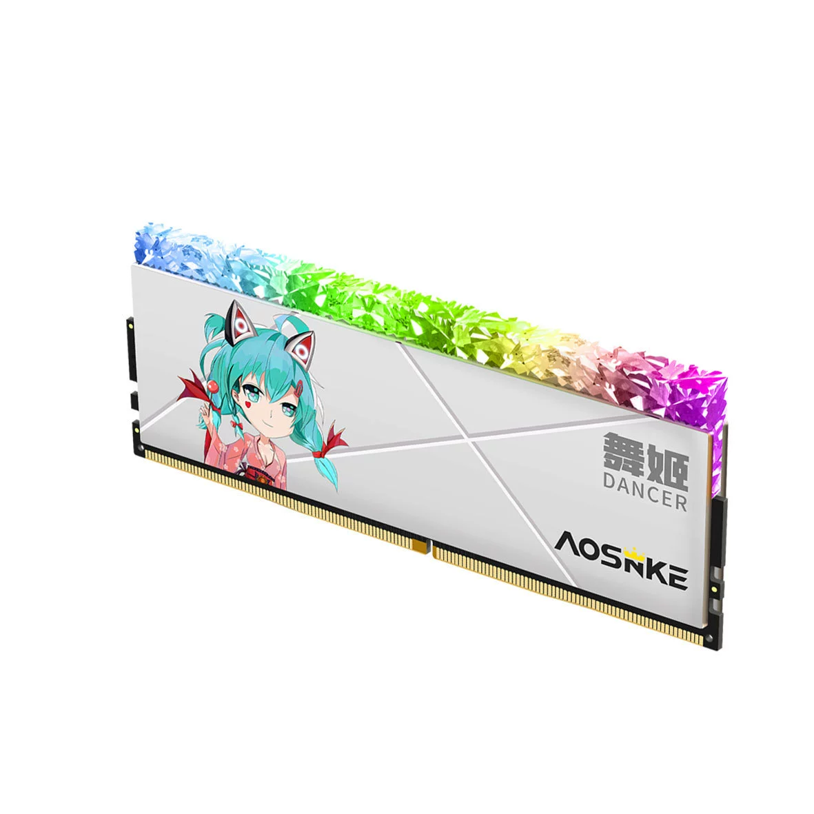 奥森柯 RGB 灯条 DDR4 16G 32G 3200 3600 生光 同步桌面电脑套条