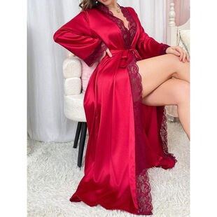 D 54691 Satin Lace Sleepwear �����ٽz˯�� ���R�d�W���羳
