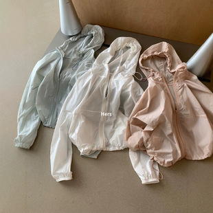 Hers 2025 Summer Simple Daily Outdoor Light Sports Style Breathable Quick-Drying Jacket Sun Protection Shirt for Women 20812