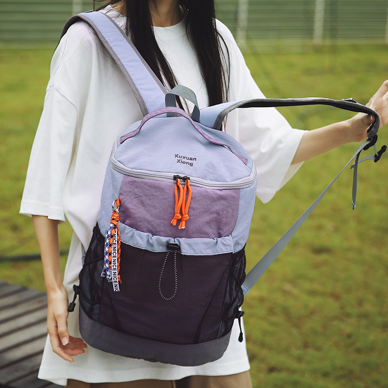 Outdoor Sports Large-Capacity Short-Distance Travel Storage Bag Casual Hiking Mountaineering Bag High-Looking Lightweight Backpack