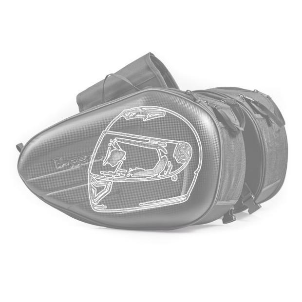 Motorcycle Side Bags Saddlebags Double Sided Helmet Bags Multifunctional Travel And Riding Gear For Motorbike_voghion.com