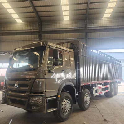 Export dump truck, Sinotruk HOWO 8X4 eight-wheel truck, container dump truck (Yük maşınları)