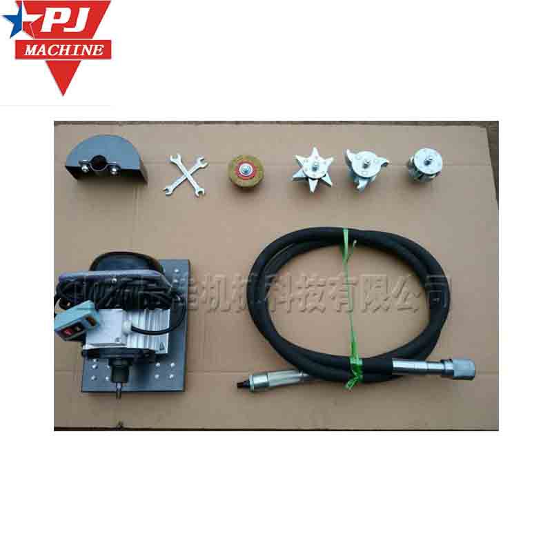 不规则表面除锈机 船用甲板电动除锈机 小型异形钢材除锈设备