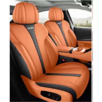 Seasons Universal Cushion Fully Enclosed | Modelə uyğun (Original) oturacaq örtükləri - black-orange-standard-edition-note-model-year-half-package-for-rear-row