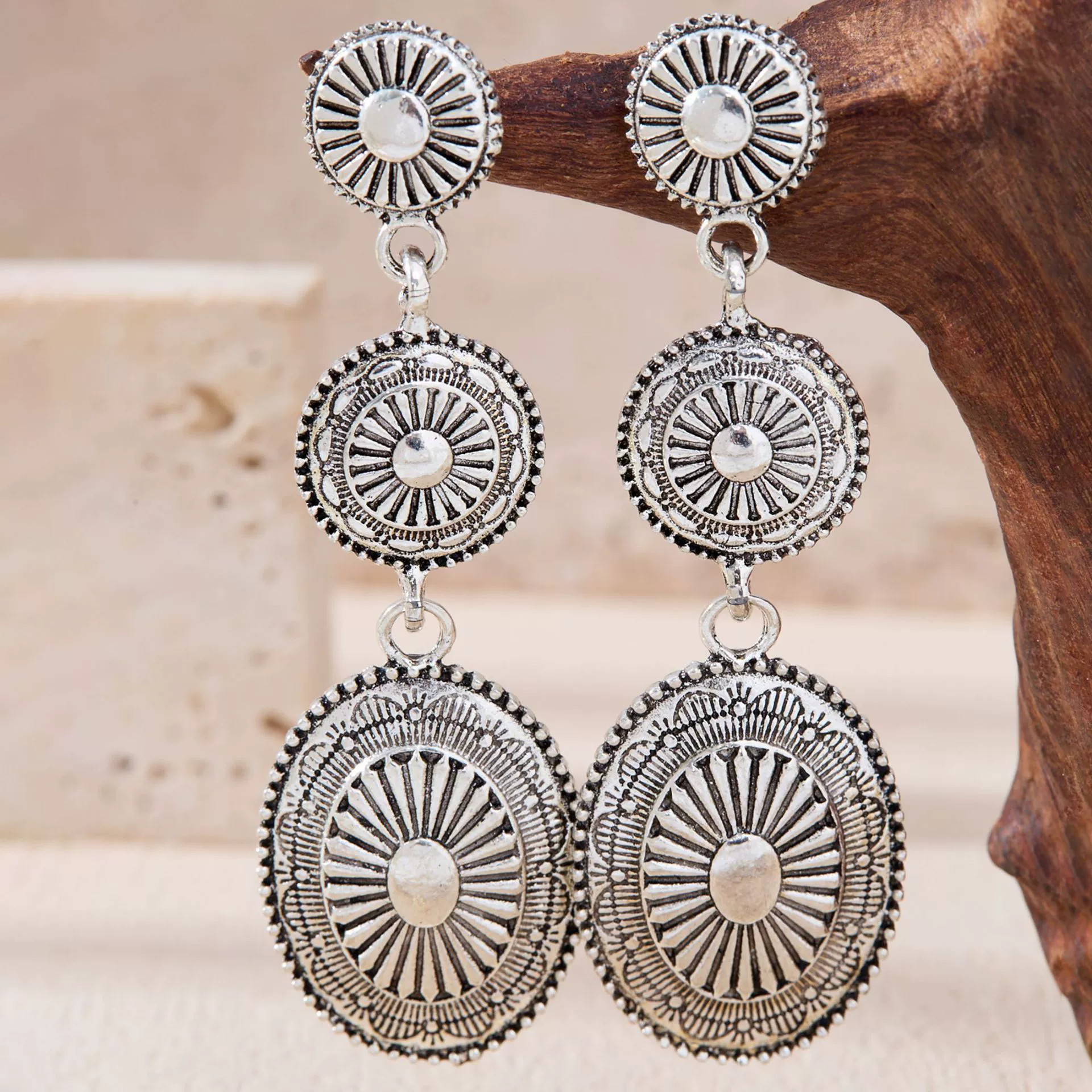 (Переход торговли за пределы границ), винтажные джинсовые серьги, boho стиль
