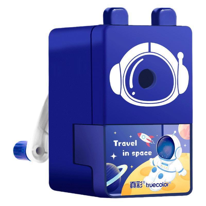 Color real automático de plomo, sacapuntas, lápices, manivela para estudiantes, taladro multifuncional, cepillado y torsión para estudiantes de primaria