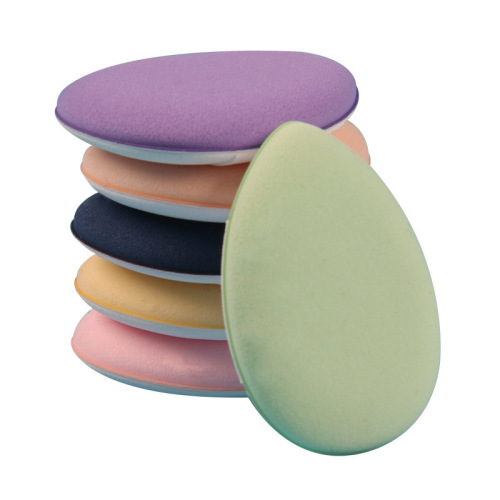 Fingertip Powder Puff Mini Air Cushion Powder Puff, Wet and Dry Dual-Use Small Water Drop Concealer, Small Finger Loaf BB Cushion Puff