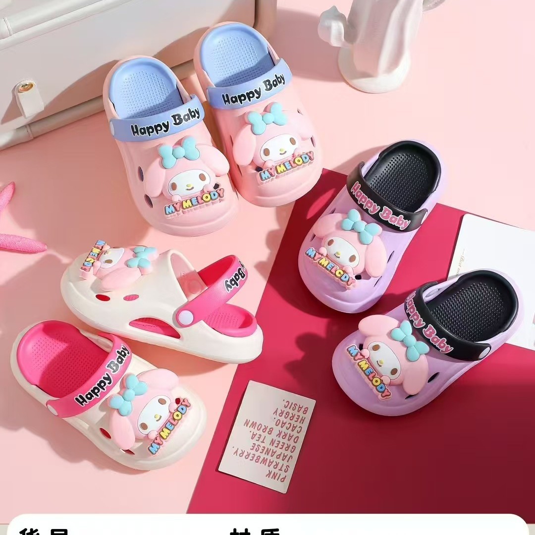 2025 Children's Toe Cave Shoes Eva Summer New Cartoon Cute Baby Children Girls Girls Wholesale