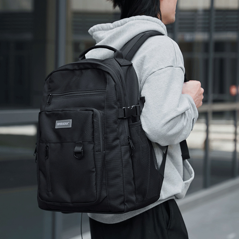 Fashionable capacious backpack
