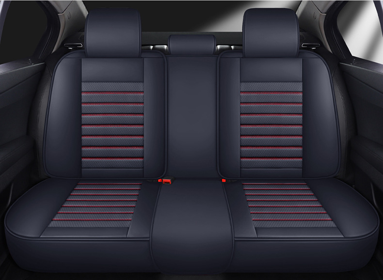 Foreign Trade New Car Seat Cushion for All Seasons 3D Breathable Nappa Leather Car Seat Cover All-Inclusive Full Leather Seat Cushion