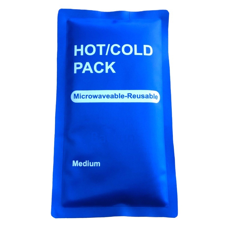 Frío y caliente comprime la bolsa de hielo al aire libre reutilizable paño de nylon PVC suave gel deportes la bolsa de hielo