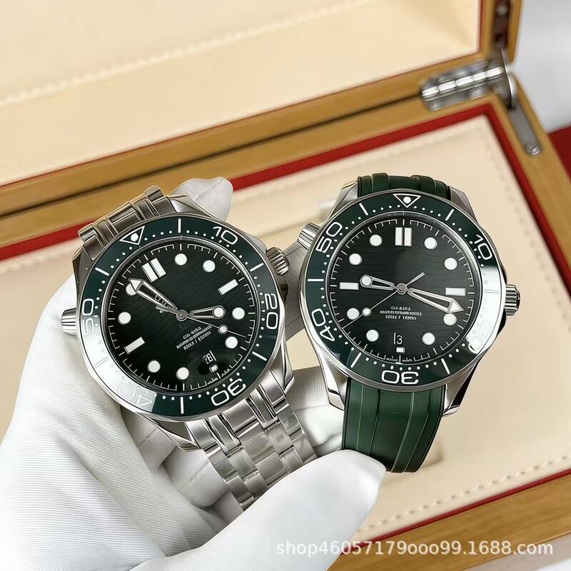 Vs European and American Seamaster 300 Series Fully Automatic Mechanical Luminous Watch, Direct Sales from the Manufacturer, Wholesale, Cross-Border Steel Band and Rubber Band Vs European and American Seamaster 300 Series Fully Automatic Mechanical Luminous Watch, Direct Sales from the Manufacturer, Wholesale, Cross-Border Steel Band and Rubber Band