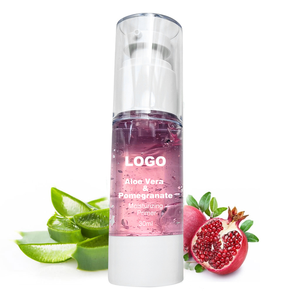 Cross-border No-Logo Oil-Control Pomegranate Nourishing Moisturizing Makeup Base Transparent Isolation Cream Face Primer
