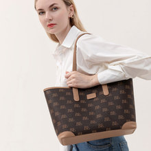 托特包2025新款简约大容量托特包日常上班通勤女士单肩包一件代发