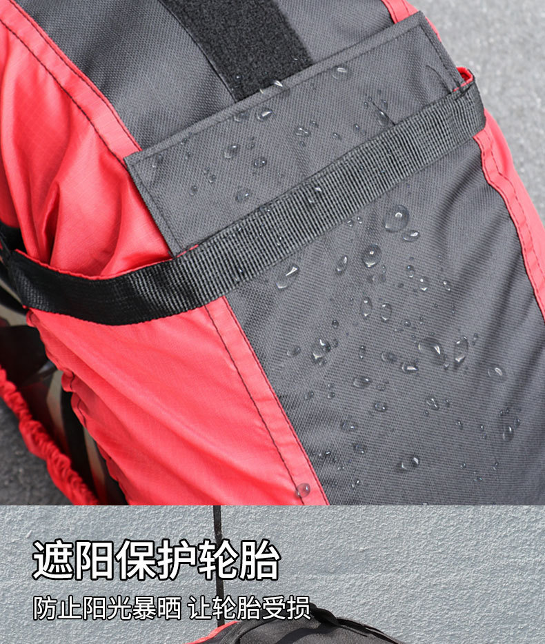 Car Tire Storage Bag Oxford Cloth Waterproof Sun Protection Tire Cover Dustproof Storage Bag Snow Tire Storage Bag