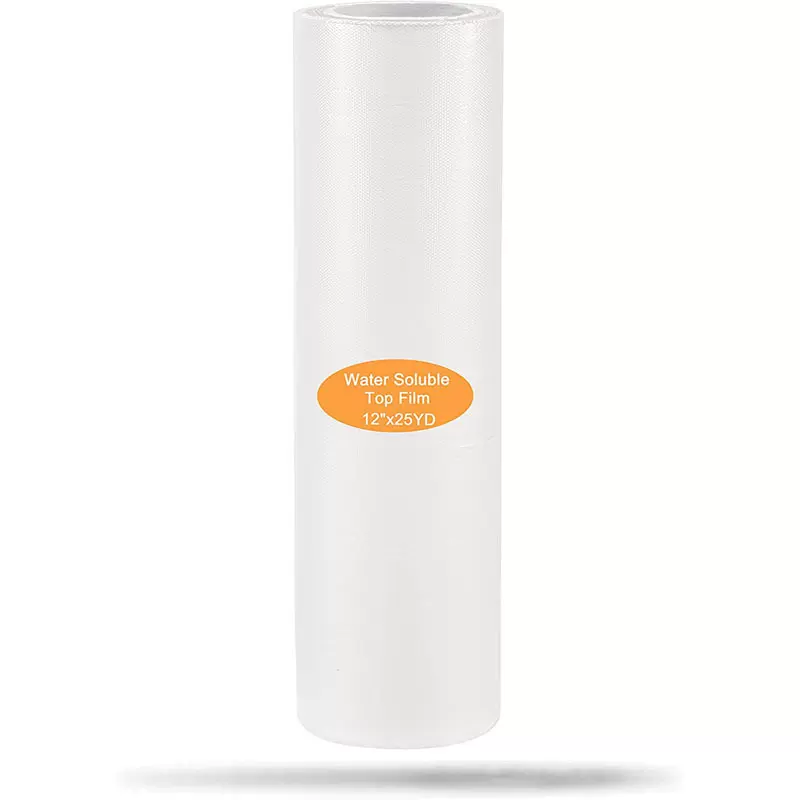 水溶性刺绣水溶膜12 英寸 x 25 码卷-各种尺寸用于刺绣和手工缝纫