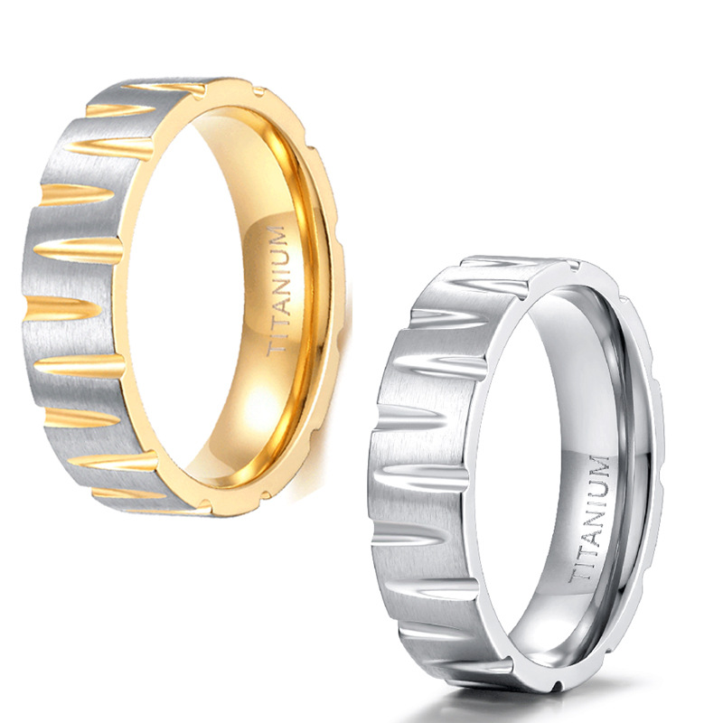 Minimalistischer Designer Herrenring Elegantes Modernes Design_voghion.com