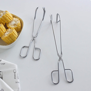 Stainless steel food clip line bread pastry clip barbecue clip kitchen food clip steak clip