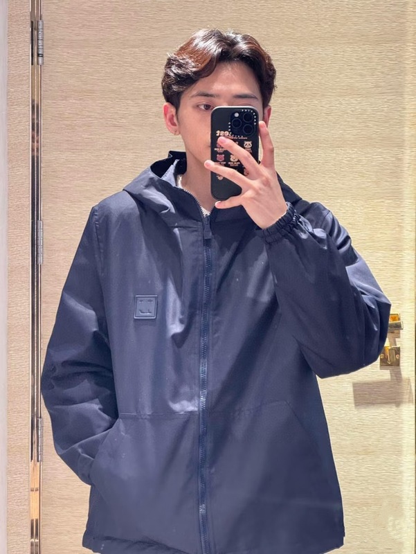 天井品質 25SS トレンドブランド 新品 V ホーム 両面老眼ジャカード 防風ジャケット 男女同型ジャケット トレンド|undefined