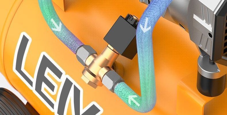 Air pump air compressor small air compressor oil-free silent 220V woodworking painting air pump