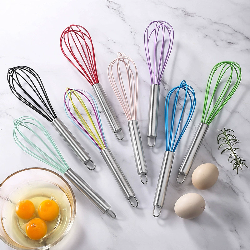 Manual stainless steel handle Silicone cake cream cream baking tool baking tool