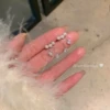 Earrings, silver 2357 sample
