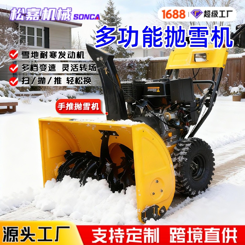 Soplador de Nieve Manual de Alta Potencia para Cobertizos y Carreteras