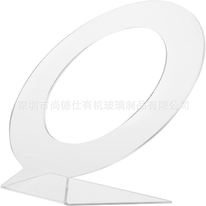 Hairpin Display Rack Hair Tie Hairpin Holder Storage Rack L Round Transparent Bracket Convenient Finishing