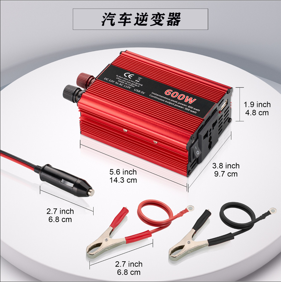 Factory direct sales repair sine inverter 600W vehicle inverter…