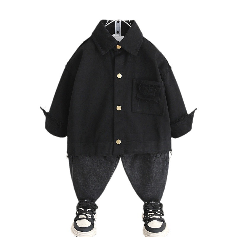 5990 Chaqueta de otoño para niños 2024 Nuevo estilo de primavera y otoño para niños y bebés Hermoso top Ropa para niños Otoño