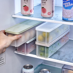 透明冷蔵庫収納ボックス卸売家庭用キッチンヌードル冷凍保存専用収納ボックス長方形保存ボックス