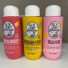 国境を越えた貿易 ブラジル リオ サマー シャワー ジェル フレグランス スプレー SodeJaneiro 保湿シャワー ジェル 385ml