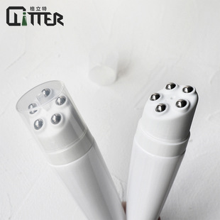 50/80/100G/Ml Roller Ball Cosmetic Hose Stainless Steel Ball Massage Empty Bottle Rolling Ball Scraping Bottle Plastic Bottle