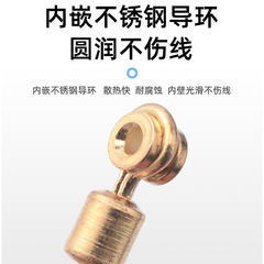 銅頭海用太空豆八字環海漂大肚漂阿波外掛連接器海釣用品漁具配件