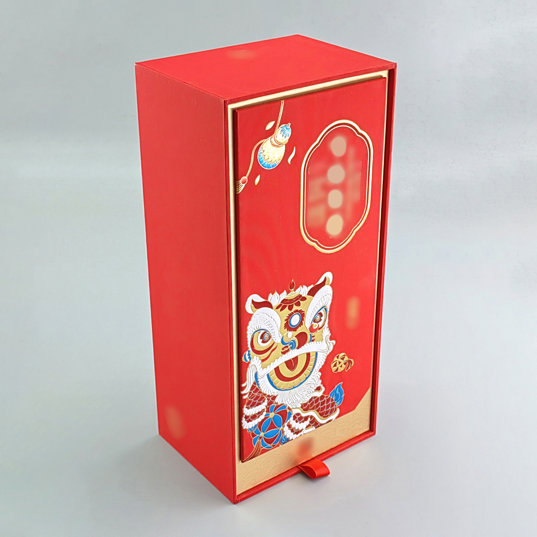 深圳龙岗白酒盒 红酒酒盒 葡萄酒礼盒 加工纸质酒盒礼品盒 透明盒