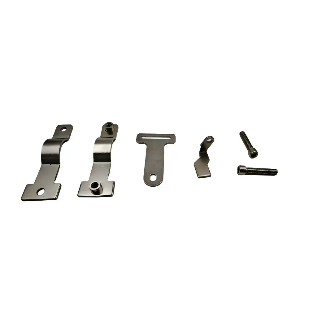 源头工厂管道煤气天燃气烟感器烟雾报警器安装支架自闭阀铁片配件