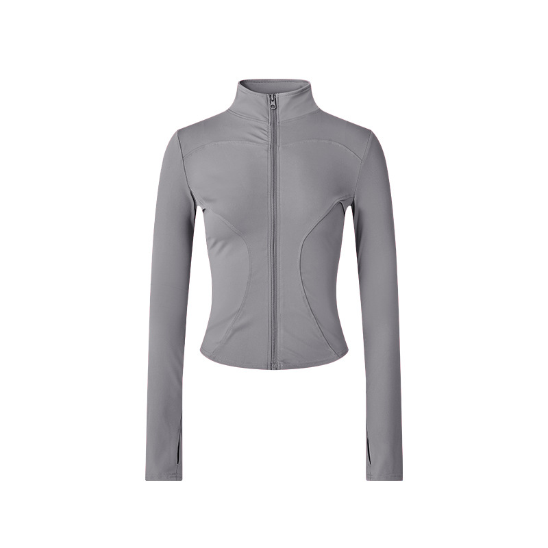Slim-fit Quick-drying Yoga Clothes For Women, Long-sleeved Sports Fitness Tops, Fitness Clothes For Women_desvips.com