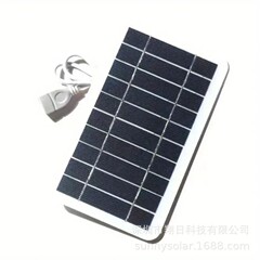 Xiangri クロスボーダーホットセール 5V2W6V ソーラーパネル屋外防水ソーラー USB 充電器