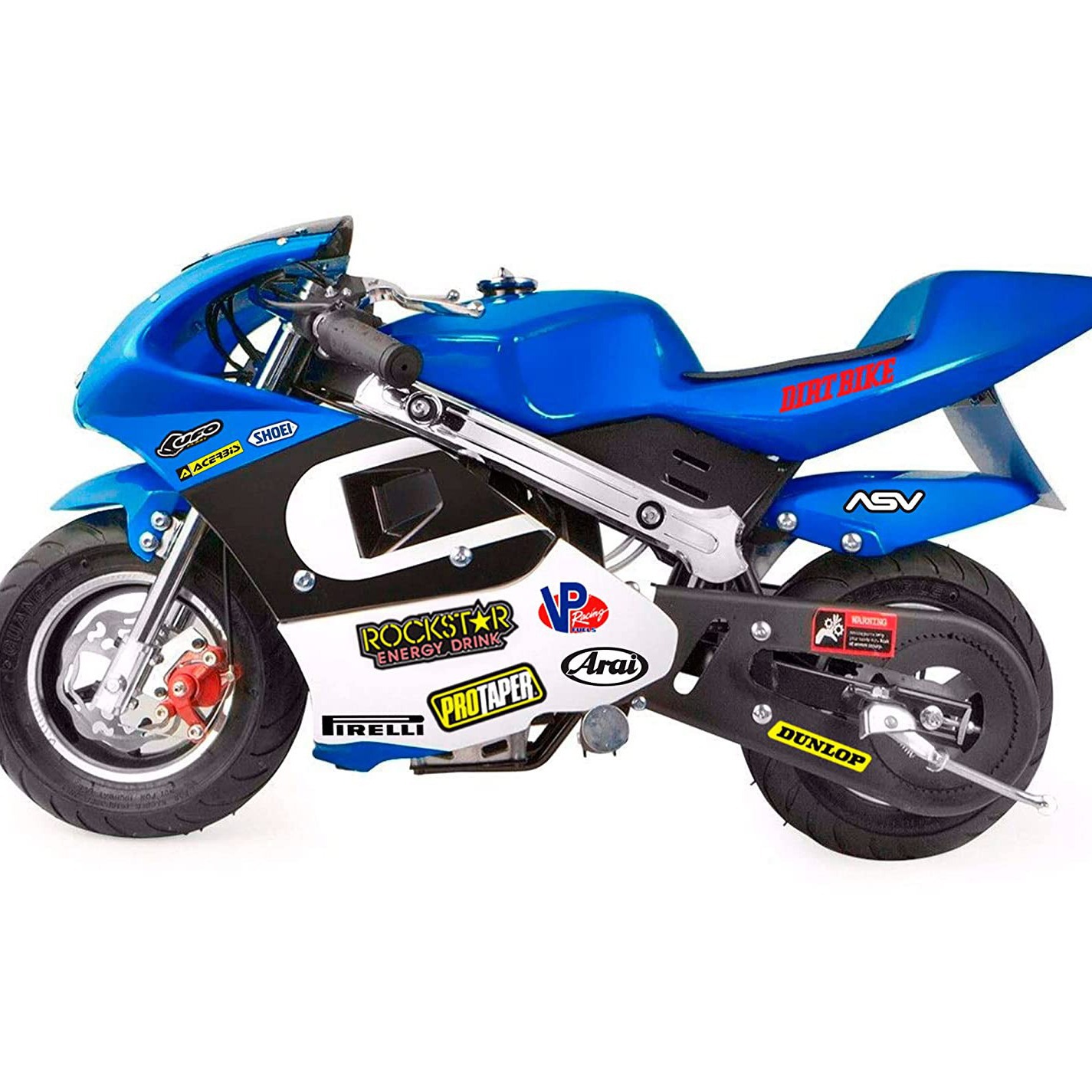 Italia Amazon motocicleta pegatinas casco bicicleta personalidad pegatinas coche scooter pequeñas pegatinas