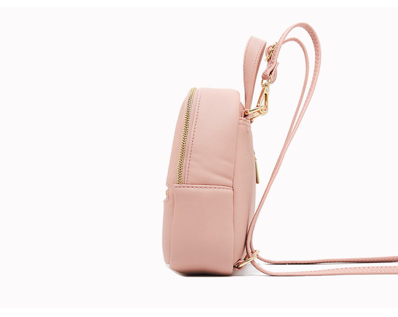 Women's Backpack Large Capacity Simple Fashion Pu Leather Bag_voghion.com