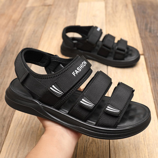 Extra Large size men's shoes 45 summer soft bottom beach shoes 46 plus size widened feet 47 outer wear student 48