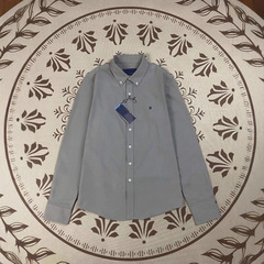 ラフ RL ポニーロゴ クラシックシャツ メンズ ウォーホース カップル POLO ピュアコットン カジュアル 刺繍シャツ 長袖 アメリカンスタイル