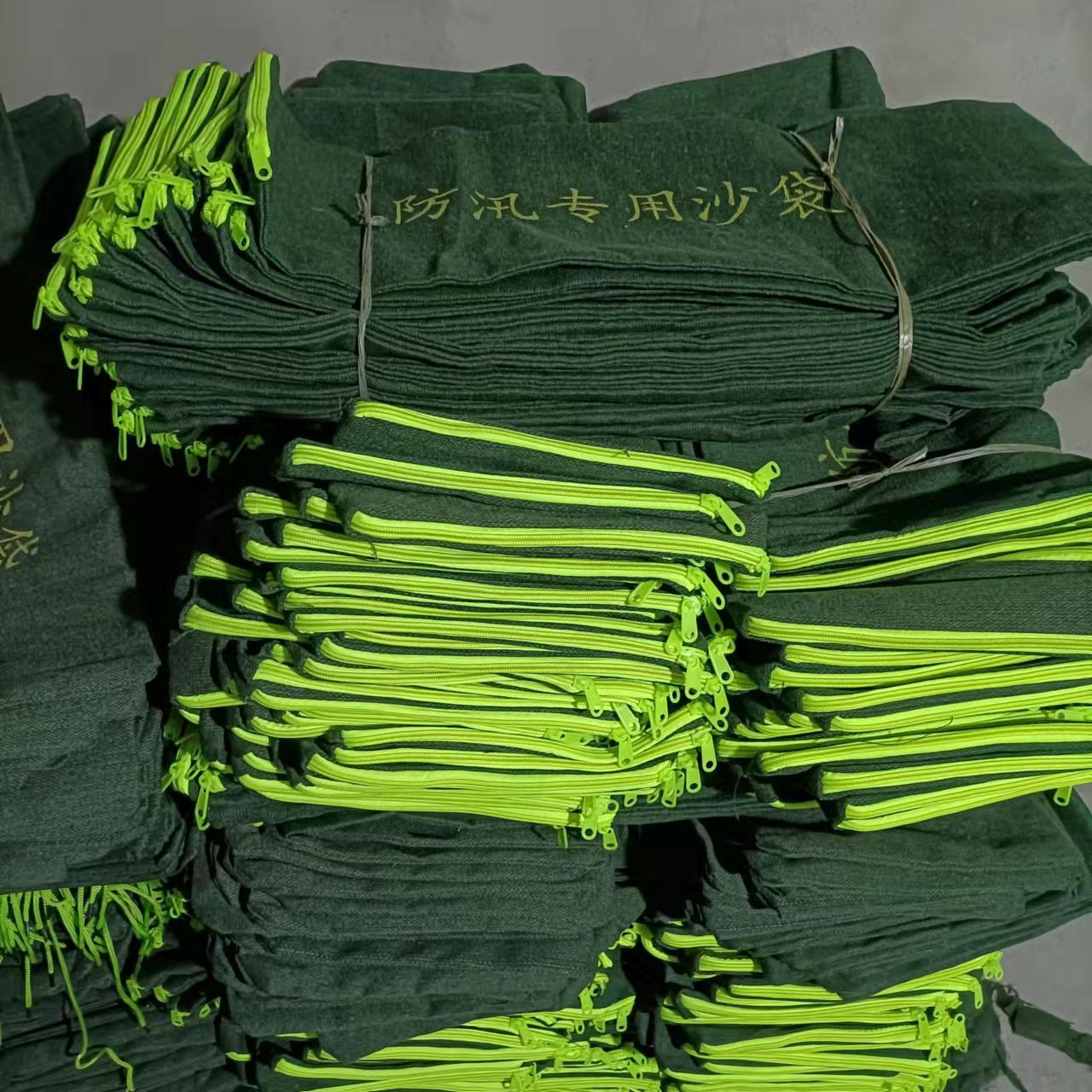 厂家批发拉链防汛沙袋 装沙方便快捷防洪防汛物业挡水防汛沙袋包