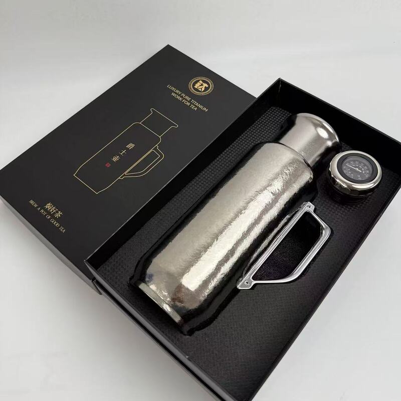 纯钛保温壶商务办公纯钛泡茶保温茶壶家用纯钛多用热水瓶礼品|undefined