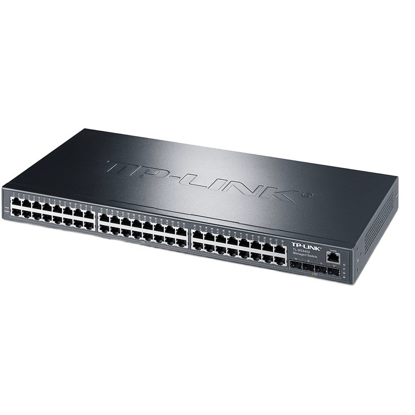 TP-LINK Пулиан TL-SG3452 весь класс коммерчески предприятия порта 4 СФП переключателя сетевого управления 48 гигабита