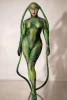 Green woman