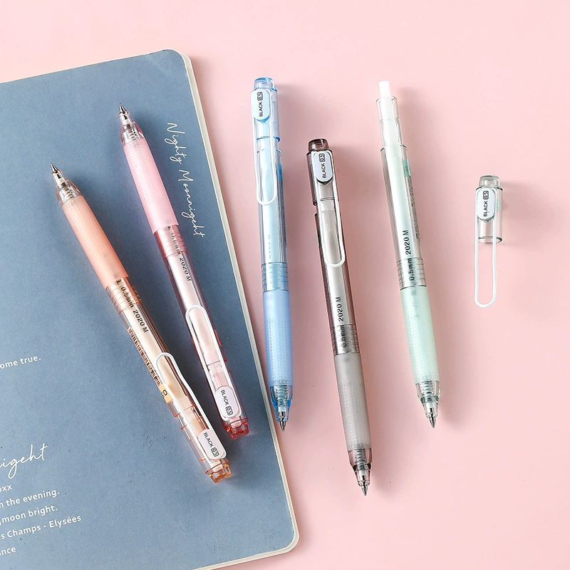 DM-910 Seiko Press Neutral Pen 0.5mm Pen Ins Studen Exam Special Black Brushing Pen