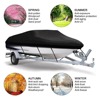 Cross border Speedboat Trailer Go fishing V- Boat cover 210D oxford waterproof Sunscreen Protective cover dustproof Yacht